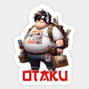 I am Otaku Sticker